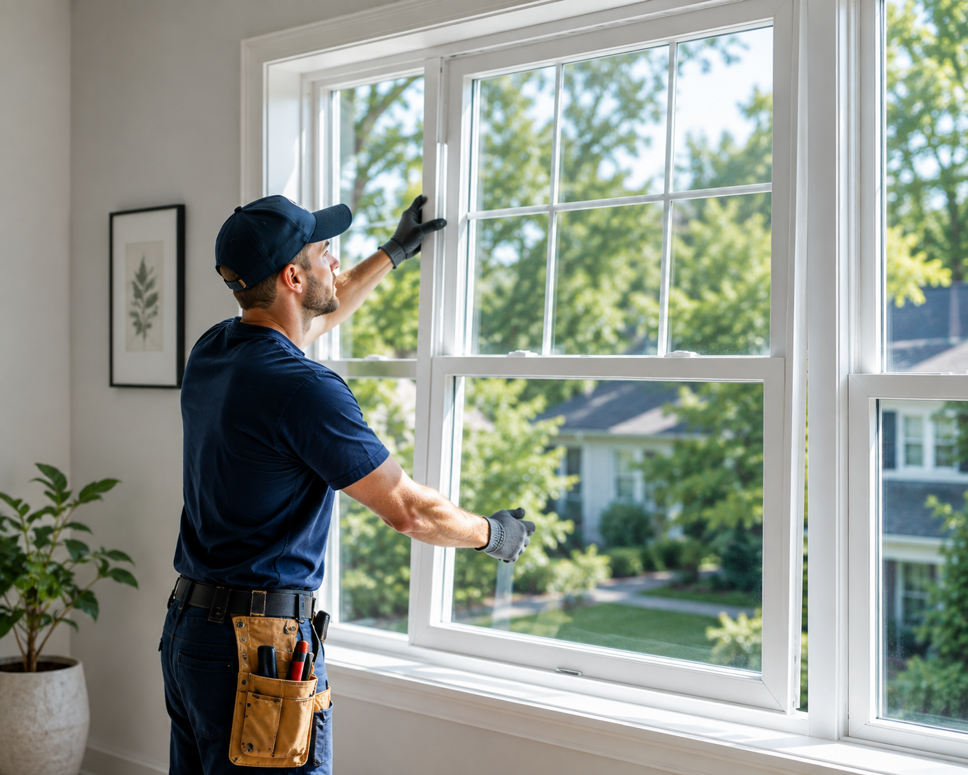 Modern replacement windows